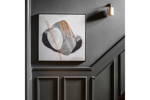 Through the Dimensions Framed Canvas