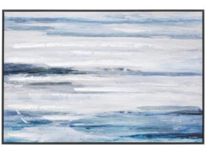 Tidal Scape Framed Canvas