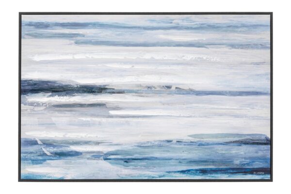 Tidal Scape Framed Canvas