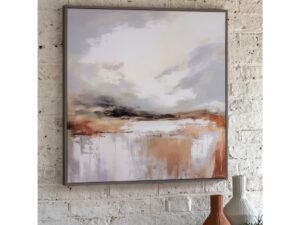 Warm Horizon Framed Canvas
