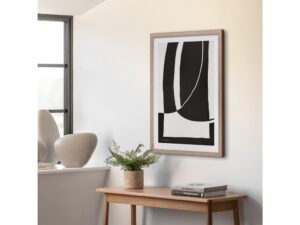 DF-GAL-5056693582113-featured Abstract Noir et Blanc Framed Art