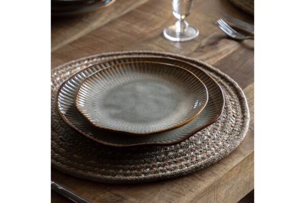 DF-GAL-5056693590583-featured Organic Ridged Side Plate Stone 4pk