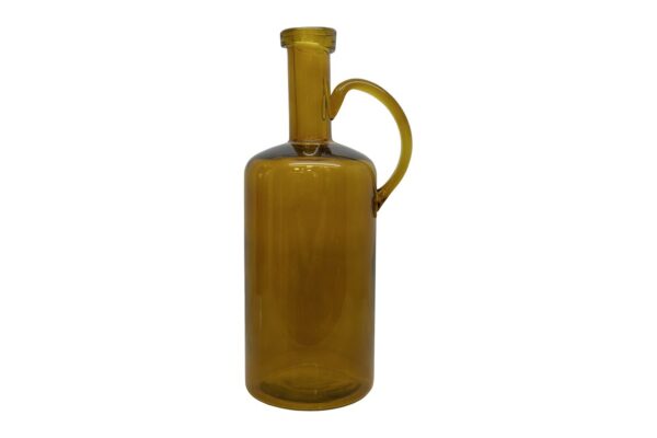 DF-GAL-5056693591825-featured Handblown Glass Bottle Vase Amber