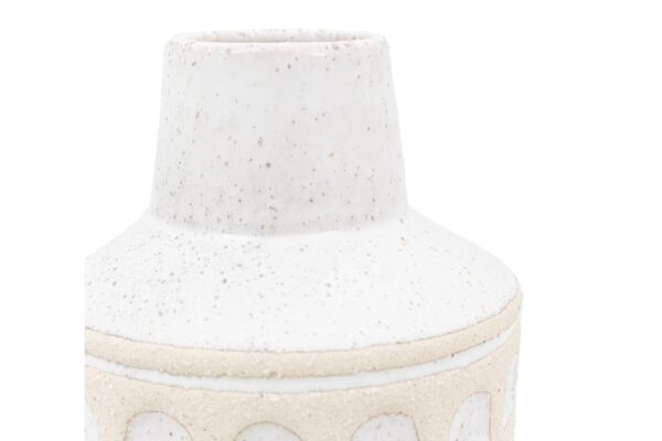 Capua Ceramic Graphic Vase