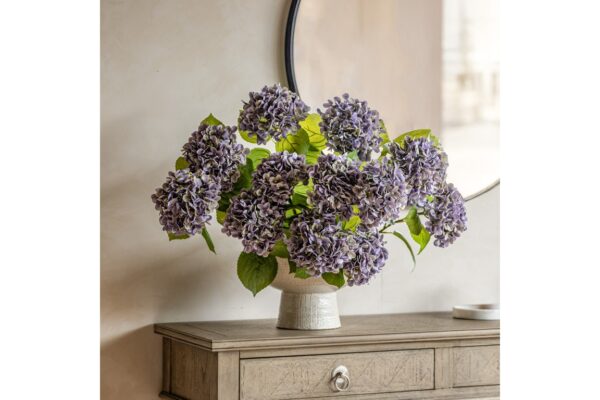 Vintage Hydrangea Floral Stem 12pk