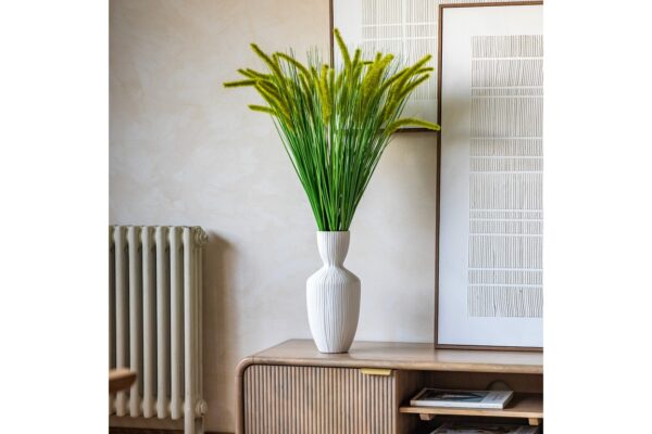 Faux Grass with Seed Heads