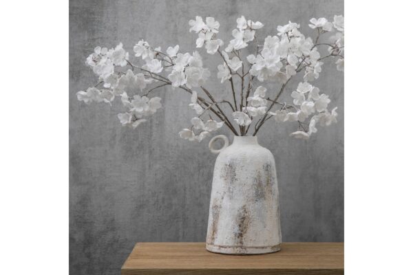 Mori Bottle Vase Whitestone Small