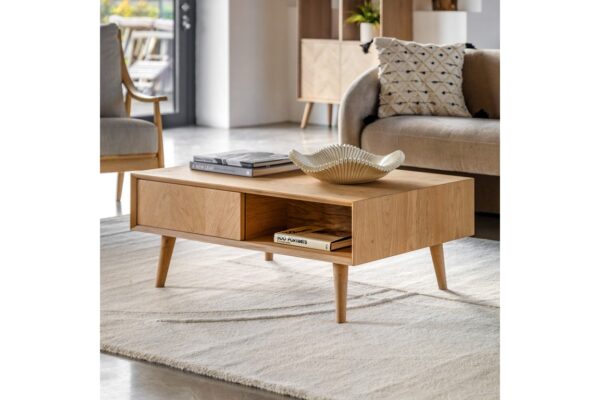 Milano 2 Drawer Coffee Table