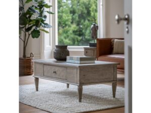 Rustique Push Drawer Coffee Table