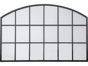 Wingham Arch Mirror Black Large