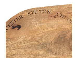 Wells Wooden Cheese Board Set