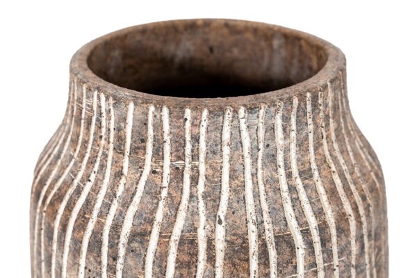 Potosi Vase Small Earthy White