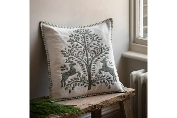 DF-GAL-5061087220267-featured-1 Woodland Tree Scene Embroidered Cushion