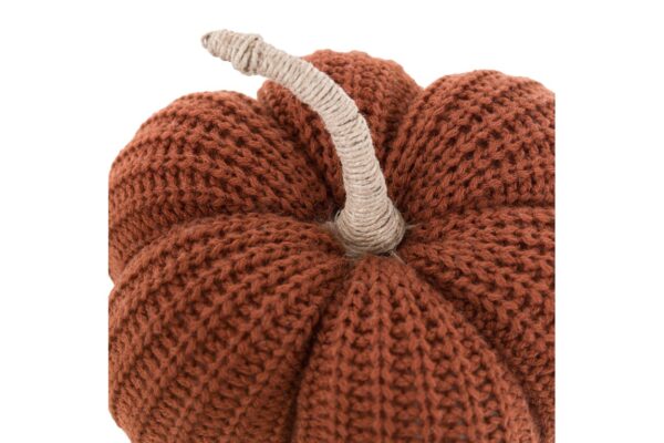 Autumn Knitted Pumpkin Rust