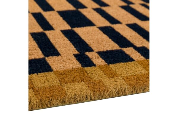 Checkerboard Border Doormat