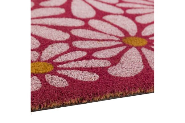 Abstract Daisy Doormat