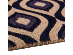 Blue Kaleidoscope Doormat