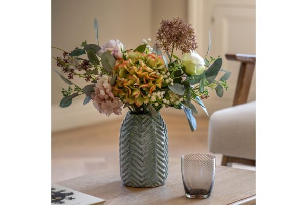 Hydrangea Ceramic Arrangement