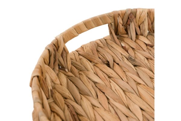 Wye Woven Round Tray Natural Set of 2