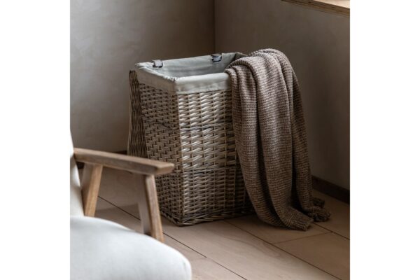 Lina Lined Laundry Basket