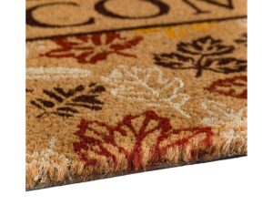DF-GAL-5061087224180-featured Autumn Leaves Multi Welcome Doormat