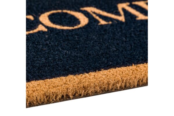 Pheasant Navy Welcome Doormat