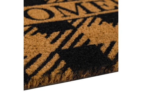 Gingham Welcome Doormat