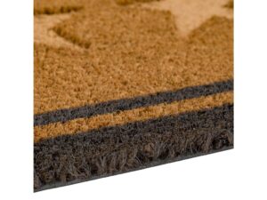 DF-GAL-5061087225309-featured 3 Star Border Charcoal Doormat