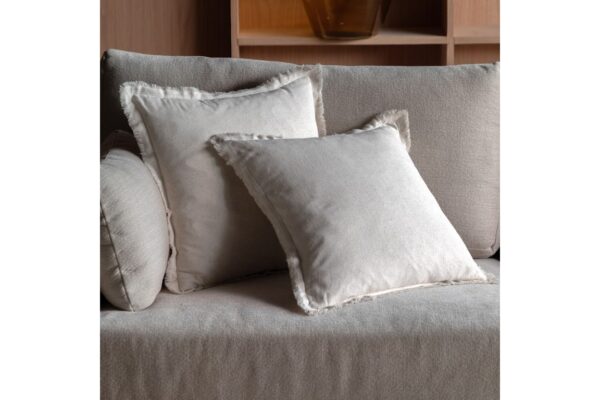Linen Look Cushion 2pk