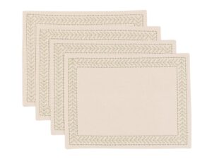 DF-GAL-5061087248698-featured Arbor Leaf Placemats Natural 4pk
