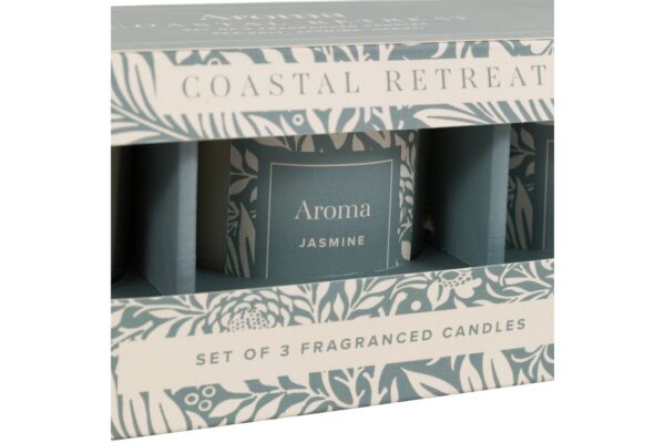 Coastal Retreat Candles Set of 3