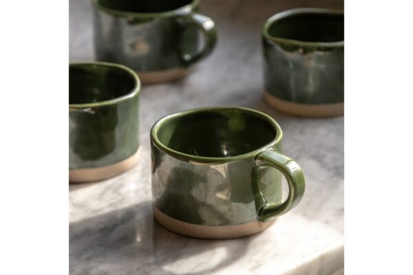 DF-GAL-5061087250424-featured Rustic Mug Green 4pk