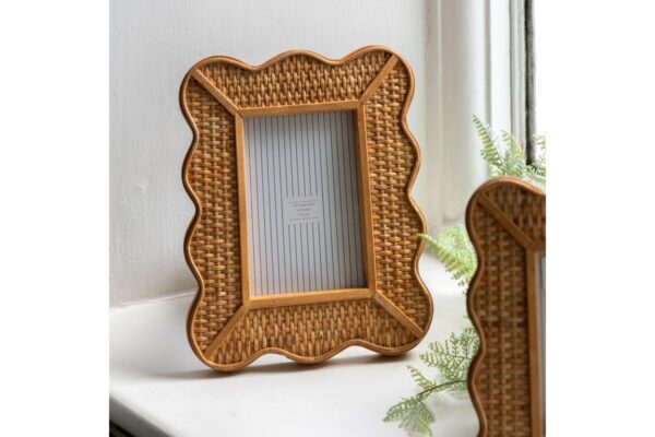 Ayora Rattan Photo Frame