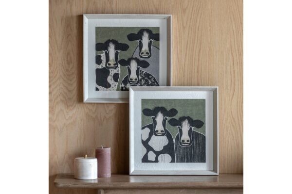 Animal Antics Framed Art Set of 2