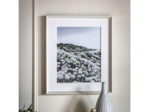 Waves and Wild Flowers Framed Art