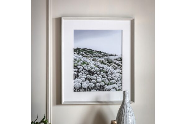 Waves and Wild Flowers Framed Art