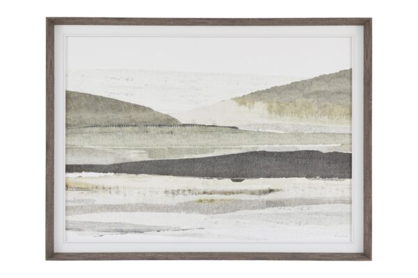 Morning Mirage Framed Canvas