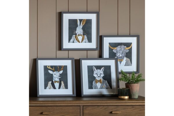 DF-GAL-5061087251971-featured Woodland Gentry Framed Art Set of 4