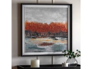 Vibrant Vision Framed Canvas