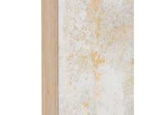 White Noise Framed Canvas