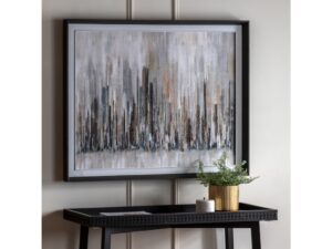 Urban Silence Framed Canvas
