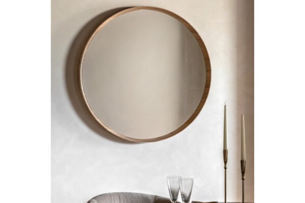 Cedar Round Mirror