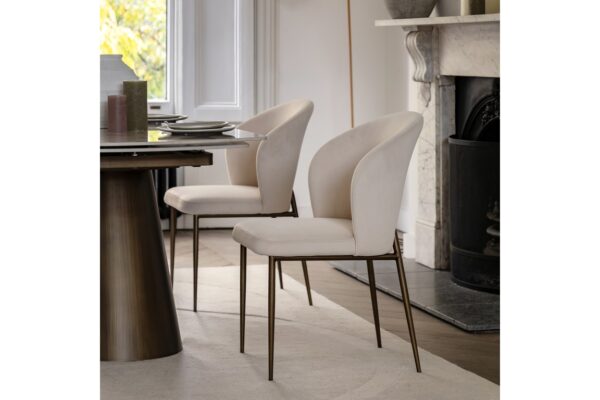 Cosenza Dining Chair Vanilla 2pk