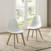 Set of 2 Agatha Dining Chair - Black