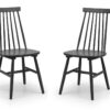 Set Of 2 Alassio Spindle Back Dining Chairs