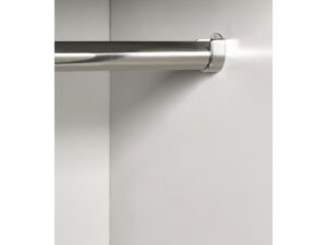 Alba 2 Door Wardrobe - White/Oak