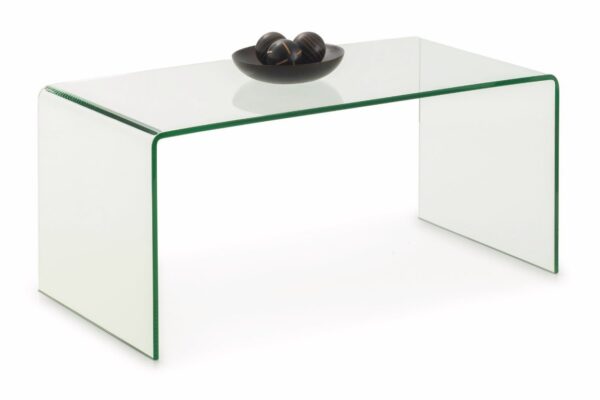 Amalfi Bent Glass Coffee Table