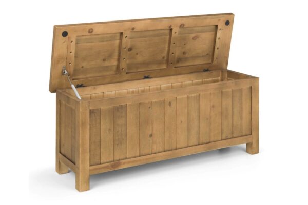 Aspen Storage Bench - Grey