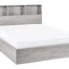 Bali Ottoman Storage Bed - Grey Oak