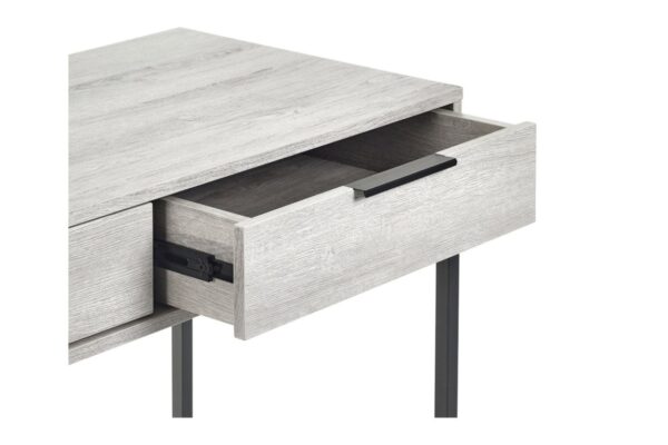 Bali 2 Drawer Dressing Table/Desk - Grey Oak
